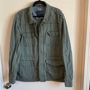 Tommy Hilfiger Olive Military Jacket size XXL